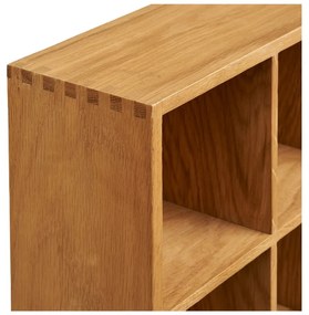 Wielopoziomowa półka w dekorze dębu w naturalnym kolorze 11 cm Soria – House Nordic