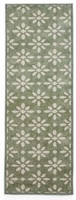 Zielony chodnik odpowiedni do prania 61x170 cm Coral Green – Think Rugs