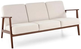 3-osobowa tapicerowana sofa w kolorze jasnego beżu - Conti 5X