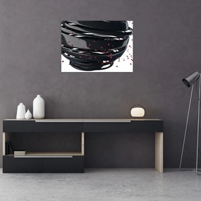 Obraz - Abstrakcja kuli ziemskiej (70x50 cm)
