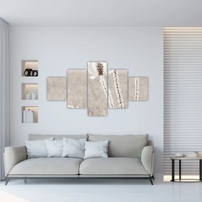 Obraz - Oset w zimie (125x70 cm)
