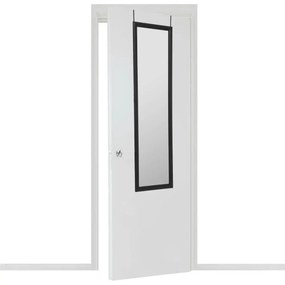 Wysokie lustro w plastikowej ramie do zawieszenia na drzwiach, 125,5 x 35,5 x 2 cm