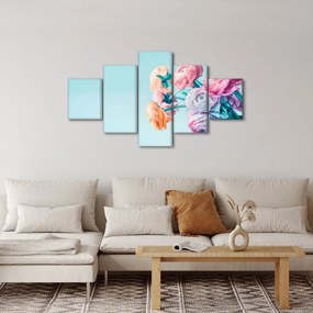 Obraz - Kwiaty w wazonie (125x70 cm)