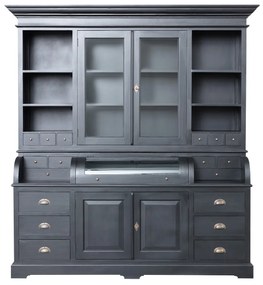 Kredens Brighton 204x56x217cm black