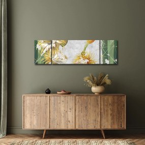 Obraz - Kwitnące kaktusy, vintage (170x50 cm)