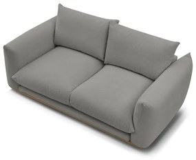 Szara sofa 193 cm Ernest – Bobochic Paris