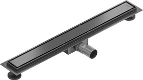 Mexen Flat M13 odpływ liniowy 2w1 70 cm, gun gray szczotkowany - 1E10070-15