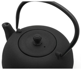 Czarny porcelanowo-żeliwny serwis do herbaty Sichuan – Bredemeijer