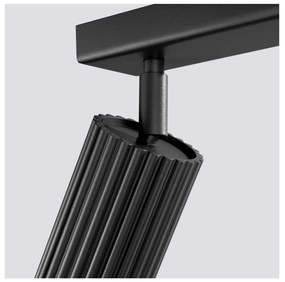 Czarna lampa sufitowa 6,5x30 cm Gleam – Nice Lamps