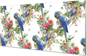 Panel Szklany Wiosenny Śpiew wśród Kwiatów