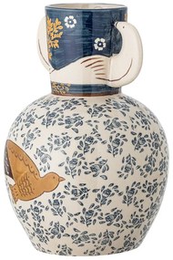 Kamionkowy ręcznie malowany wazon (wysokość 23,5 cm) Hezha – Bloomingville