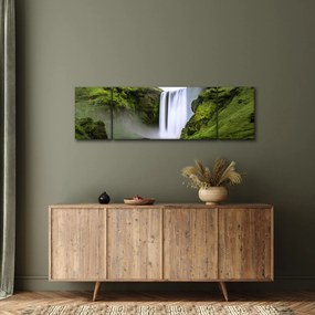 Obraz wodospadów (170x50 cm)