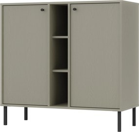 Komoda TORINO 100 cm do Salonu Sypialni Odcienie zieleni