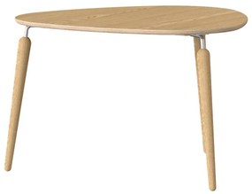 Stolik w naturalnym kolorze ø 80 cm Hang Out – UMAGE