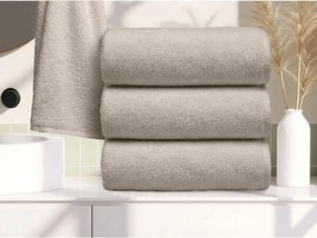 Ręcznik kąpielowy NORIELLE 70x140 cm beżowy, 100% bawełna