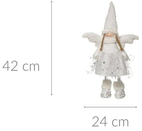 Aniołek figurka stojąca 42 cm