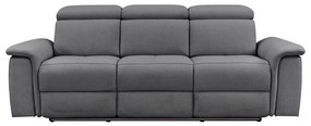 Szara skórzana sofa 211 cm Pareli – Støraa