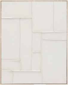 Ręcznie malowany/3D obraz z ramą w zestawie/na płótnie 80x100 cm Klis – Kave Home