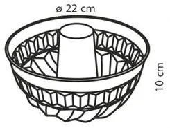 Tescoma Forma na babkę DELÍCIA, 22 cm