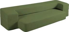Sofa-materac 2w1 zielona oliwkowy