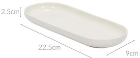 Półmisek do serwowania przekąsek NORA, 23 x 9 cm