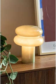Różowa szklana lampa stołowa (wysokość 24 cm) Incesante – Leitmotiv