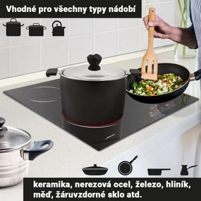 JAGO Płyta szklano-ceramiczna, 6800 W