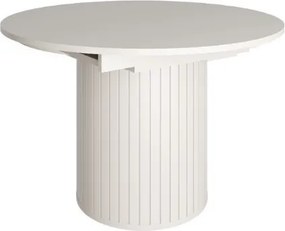 Stół THIRA 120 cm do Salonu Jadalni, Okrągły, Kaszmir