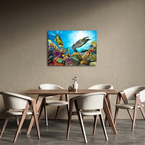 Obraz rafy koralowej (70x50 cm)