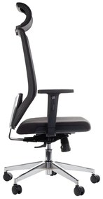 Fotel biurowy ZN-805-C czarny STEMA
