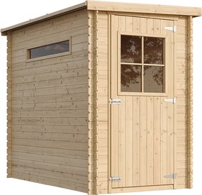 Schowek narzędziowy drewniany, szopa ogrodowa - 3m² - M306+M306G