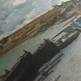 Obraz - Claude Monet, Sainte Adresse, reprodukcje (170x50 cm)