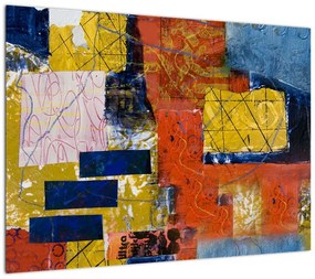 Obraz - Abstrakcja (70x50 cm)