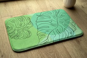 Dywanik łazienkowy Dywanik łazienkowy Monstera Liście