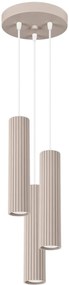 Potrójna lampa wisząca taupe  B6-K61