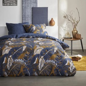 Pościel bawełniana 220 x 240 cm AIRY DAWN, wzór roślinny