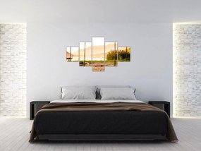 Obraz huśtawki w przyrodzie (125x70 cm)