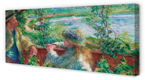 Obraz na płótnie Nad wodą - Pierre Auguste Renoir