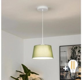Brilagi - Lampa wisząca LED na lince CERIA 1xE27/40W/230V Ø 25 cm zielona