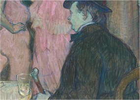Obraz - Henri de Toulouse-Lautrec, Maxime Dethomas, reprodukcje (70x50 cm)