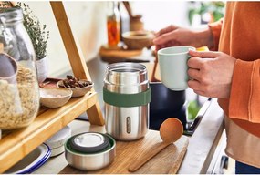 Termos na jedzenie ze stali nierdzewnej w kolorze srebra 400 ml – Black + Blum