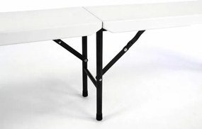 Komplet 2 x Rozkładana ławka ogrodowa 183 cm