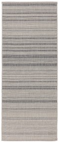 Dywan zewnętrzny Finn Linie jasne szare 80 cm x 220 cm