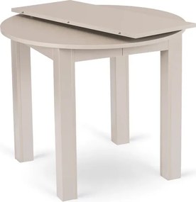 Stół Okrągły Rozkładany HARRY 92-132 cm Kaszmir Japandi