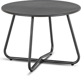 Zestaw Mebli Ogrodowych MEGARA Szary Sofa 2x Fotel Stolik Tarasowy Nowoczesny