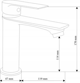 Mexen Royo R40 zestaw wannowy, złoty - 72203R40-50