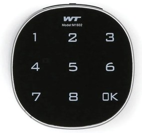 Szafa ubraniowa S1 obniżona 2-drzwiowa, 1500 x 600 x 500 mm, demontaż, zamek kodowy, drzwi laminowane, buk