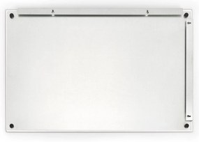 Tablica magnetyczna ze szklaną powierzchnią, powierzchnia suchościeralna powleczona magnetycznym szkłem, produkt łatwy w montażu, 40x60, ZELLER
