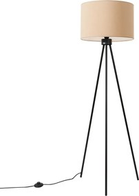 Nowoczesna lampa podłogowa do salonu taupe G5-S20
