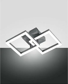 BARD nowoczesna lampa sufitowa LED 21W antracytowa 3394-28-282 Fabas Luce